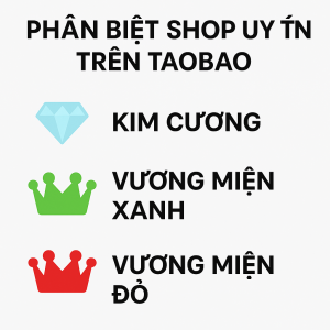PHÂN BIỆT SHOP UY TÍN TRÊN TAOBAO – MẸO CHỌN SHOP CHUẨN CHO NGƯỜI MỚI